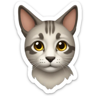 gato rata sticker