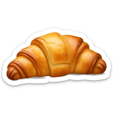 Croissant sticker