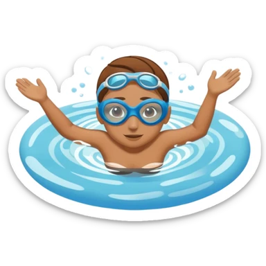 swimming sports  sticker