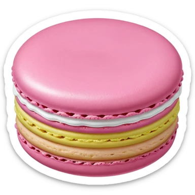 jeff koons inflatable macaron  sticker