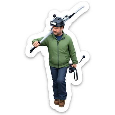 boys wearing helmets outdoors sticker