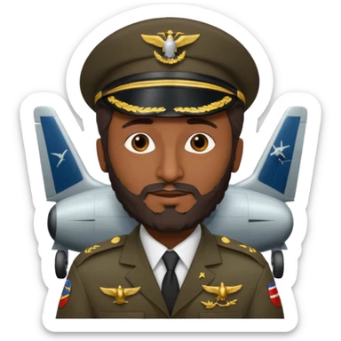 Osama bin Ladin flying a plane sticker