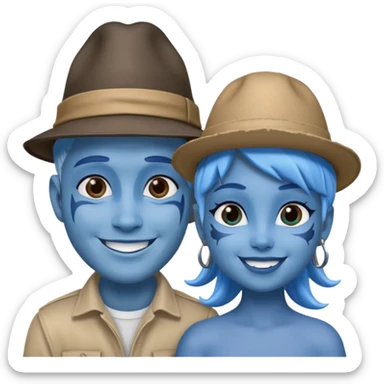 dave and bambi sticker