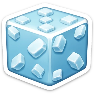 1 block sugar sticker