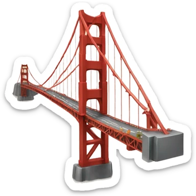 Golden Gate Bridge  sticker
