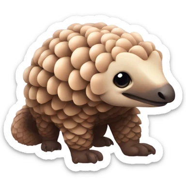 Cute Pangolin sticker