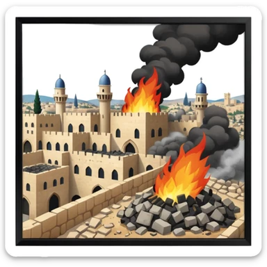 Jerusalem war  sticker
