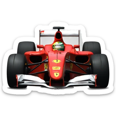 Ferrari f1 2004 sticker