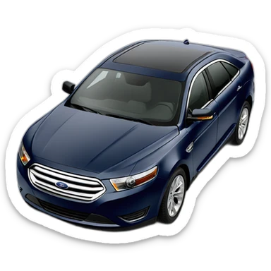 ford Taurus 2017 navy color sticker