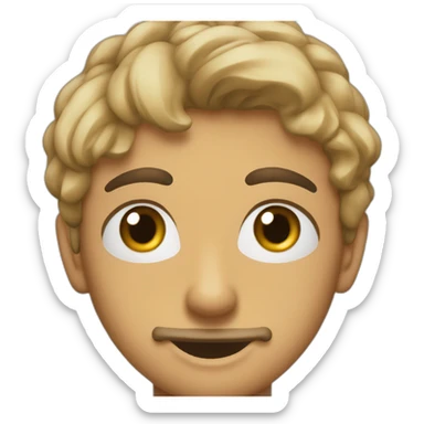 Briyani avec des yeux et une bouche  sticker