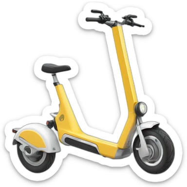 Trottinette électrique sticker