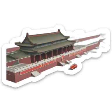 tiananmen square sticker