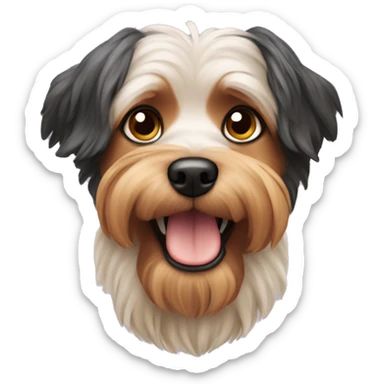 Yorkshire dog cute  sticker