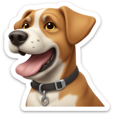 My pet dog rosco p Coltrain sticker