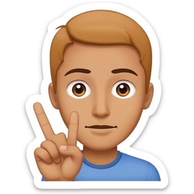 the bloodlines we are the ones hand symbol expressive sticker