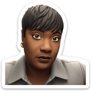 confident boy by the window sticker