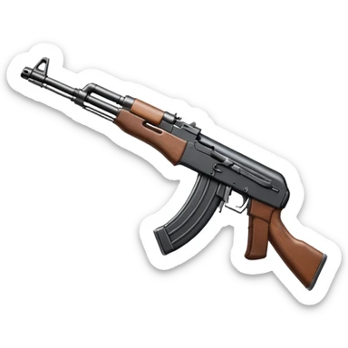 GENERATE AN AK47 EMOJI FOR INSTA BIO sticker
