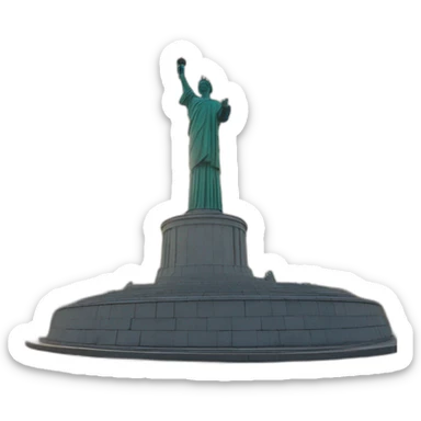Kyiv monument of mother motherland sticker