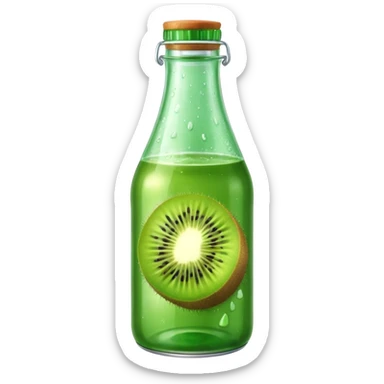 Kiwi bottle sticker