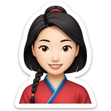 Mulan sticker