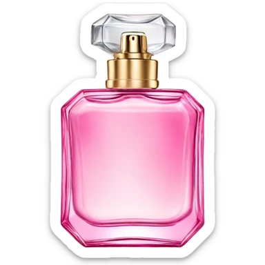 Perfume marly delina pink bottle sticker