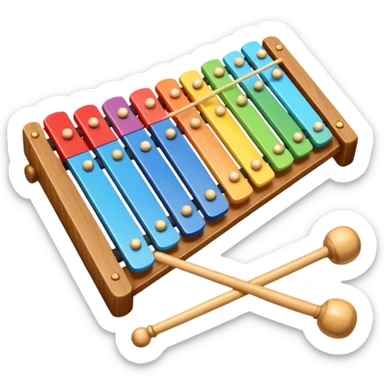 Xylophone sticker