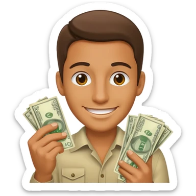 Ladron the money sticker
