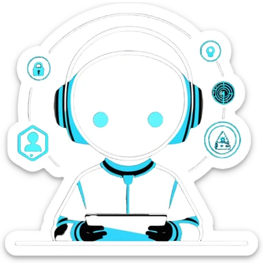 cyber security for children sticker