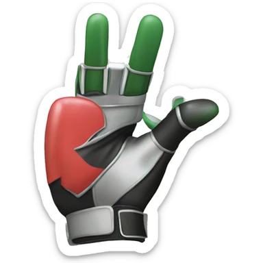 kamen rider show love with hand sticker