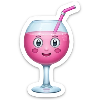 pink buzzball alcohol sticker