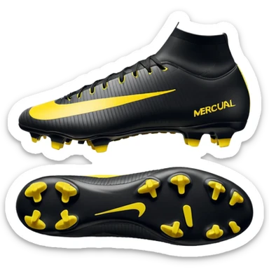 Nike Mercurial Vapor football boot, close-up sticker