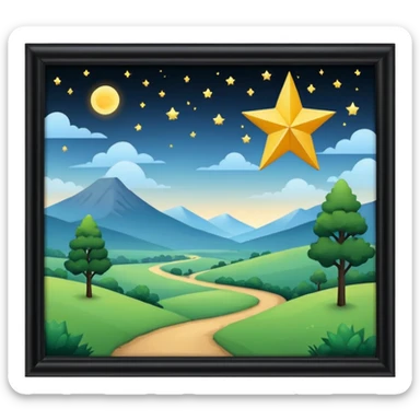 Celui en bas a droite l’étoile decale la a gauche sticker