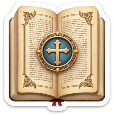 Biblia aesthetic sticker