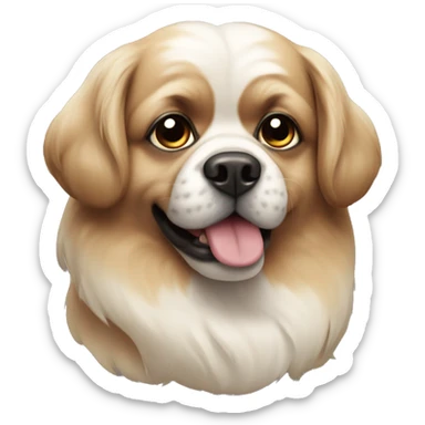 Dog pekines sticker