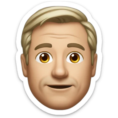 mark rutten president of the Netherlands sticker