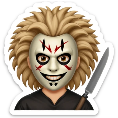 skib skib 67 slasher mad big hair kind sticker