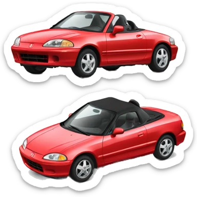 Honda Del Sol 1992 sticker