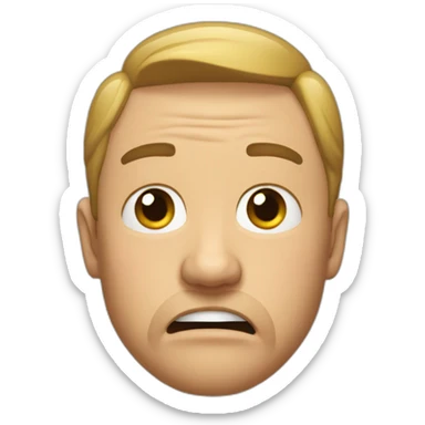 Nick "Goose" Bradshaw crying sticker