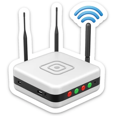 Make a WiFi box emoji sticker