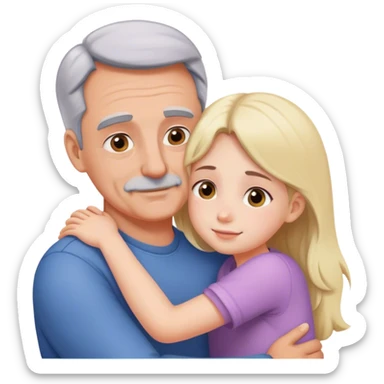 Daughter loves dad sticker
