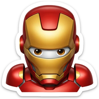 Irone man sticker