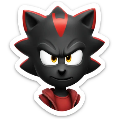 Shadow the hedgehog iOS  sticker