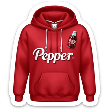 Dr.pepper hoodie  with bows￼ sticker