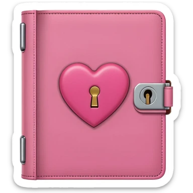 Cute diary sticker