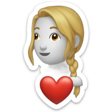 Cualquier cosas que represente la carrera de derecho dentro de un corazón sticker