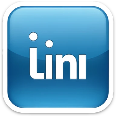 Linkedin logo sticker