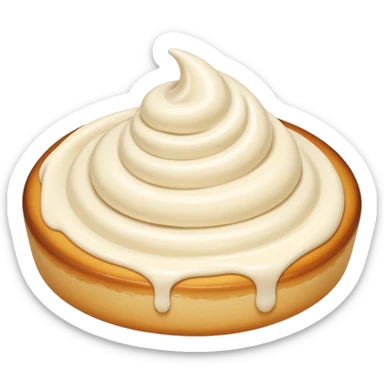 cream emoji sticker