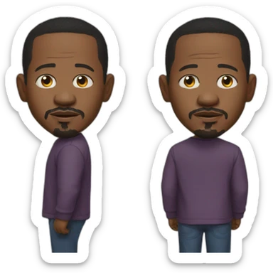 Very realistic Martin Lawrence sticker
