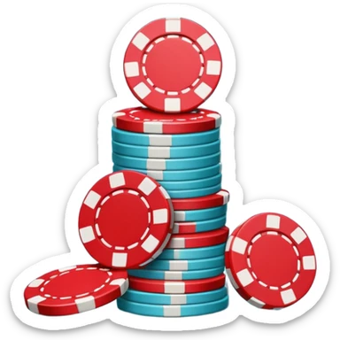  luck (#00A3E0) and red (#F9423A) sticker