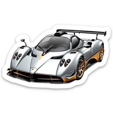 Pagani Zonda R sticker
